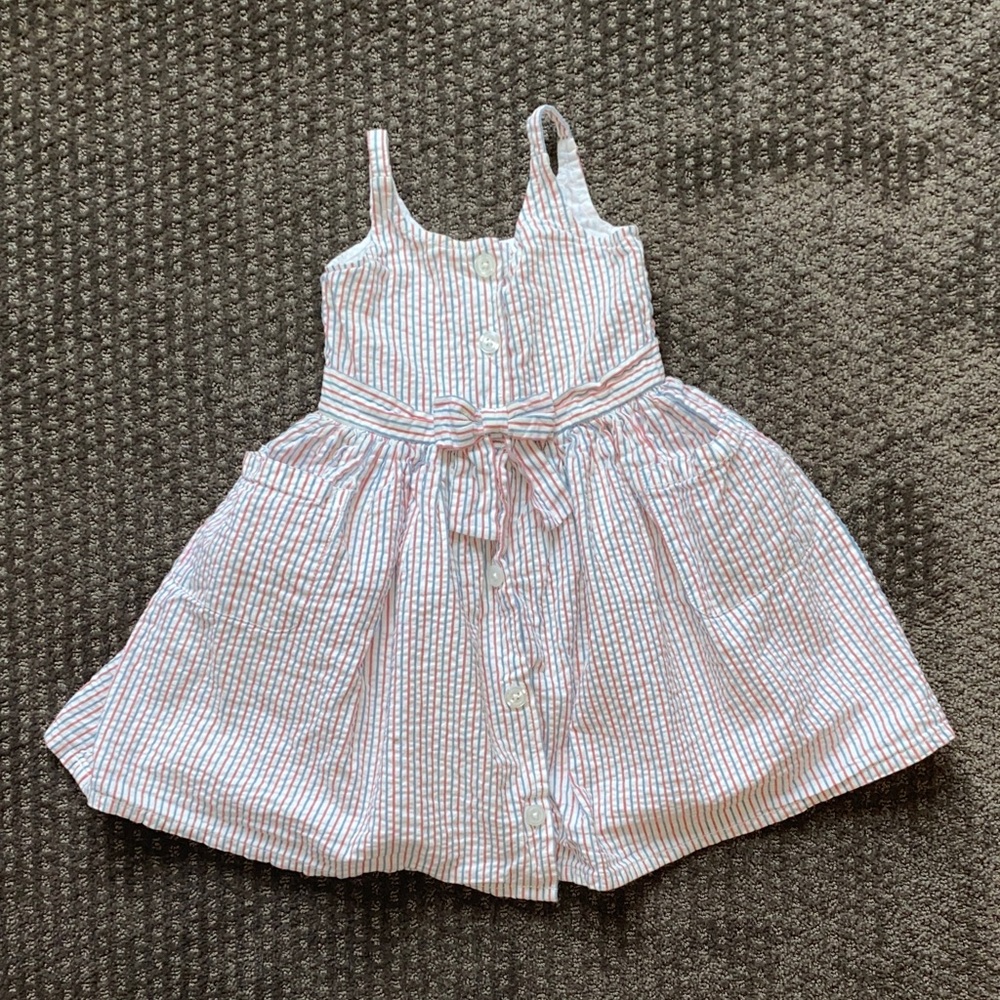 Hope & Henry Seersucker Dress